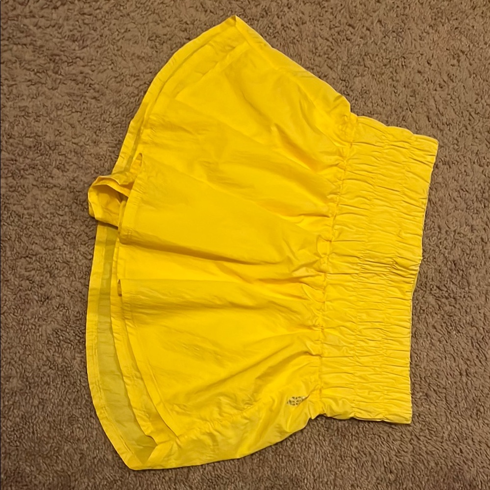 Vibrant Yellow Mini Skort - image 1